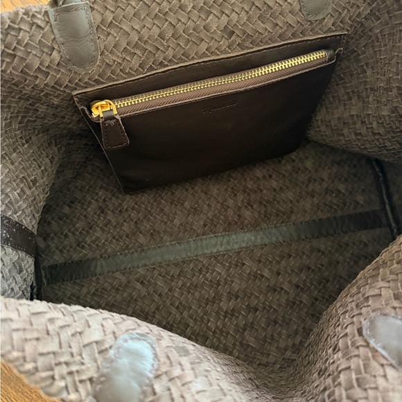 Madewell Woven Tote - Coffee Bean - Picture 2 of 4